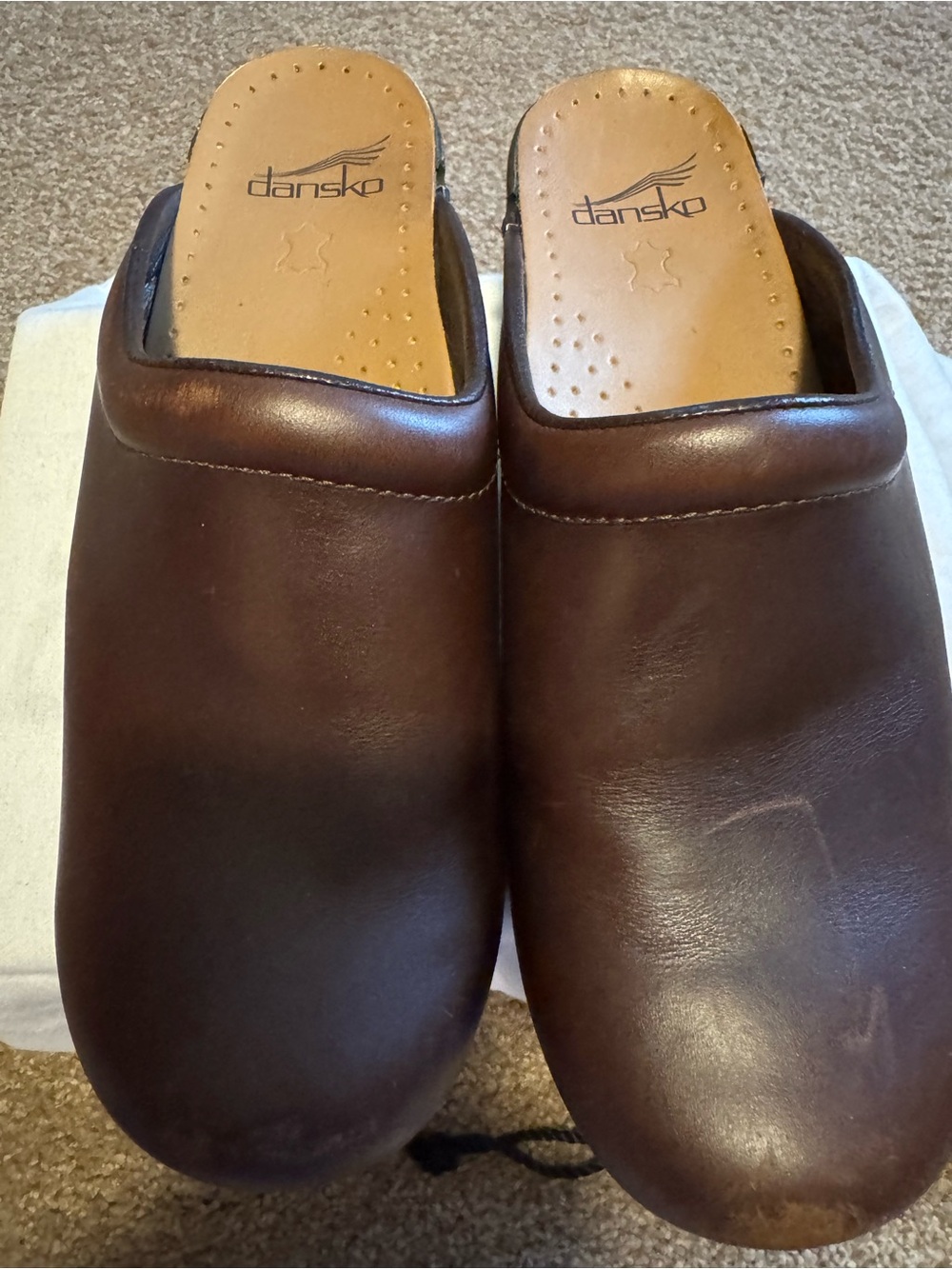 Dansko women’s Brown Slip-On Clog